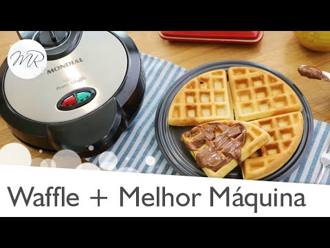 Waffle Perfeito Melhor Máquina De Waffles 