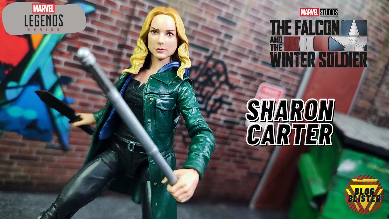 Sharon Carter Figura de Marvel Legends - Colección Hasbro