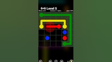 ### 6×6 puzzle### flow free level 5 ###