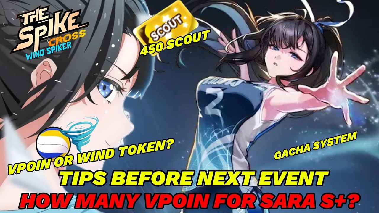 Tips Before Update Wind Spiker, How Many Vpoin & Token For Sara WS