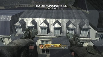 My First out of map trickshot on mw3