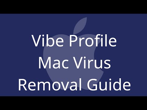 Vibe Profile Mac Removal