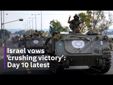 Israel vows crushing victory as Gaza 'runs out of body bags'