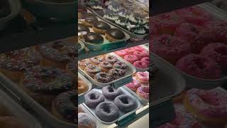 Krispy Kreme Donuts In Diffrent Flavors Good For Coffee shorts sweet krispykreme donuts