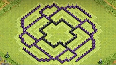 クラクラ Th8 最強 レイアウト