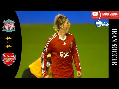 خلاصه بازی لیورپول آرسنال 2008 هتریک 1 آرشاوین دبل تورس از دست ندید