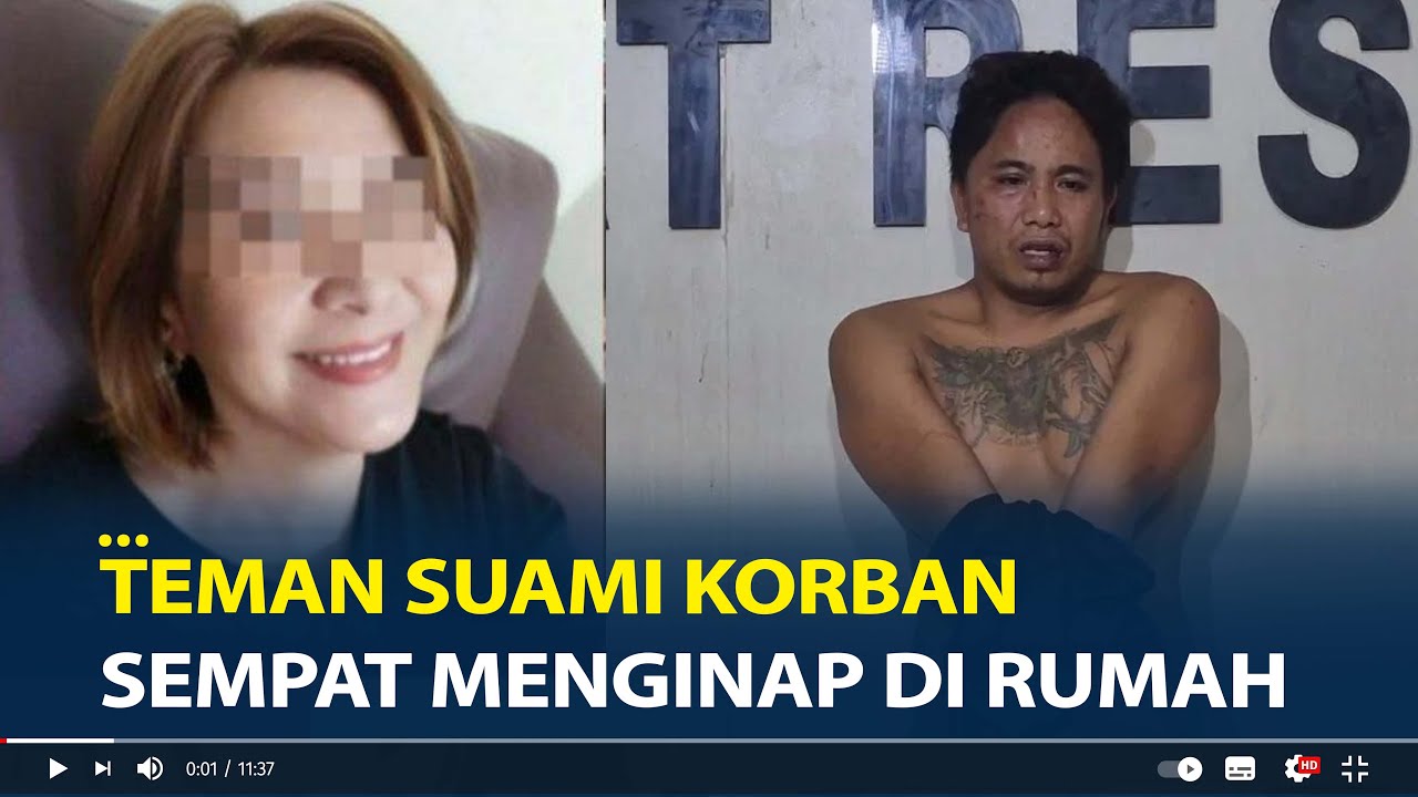 Sosok Pembunuh Tante AL di Kendari, Teman Suami Sempat Menginap di Rumah Korban