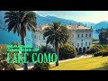 Paradise Gardens of Bellagio, Lake Como, Walking Tour 4K