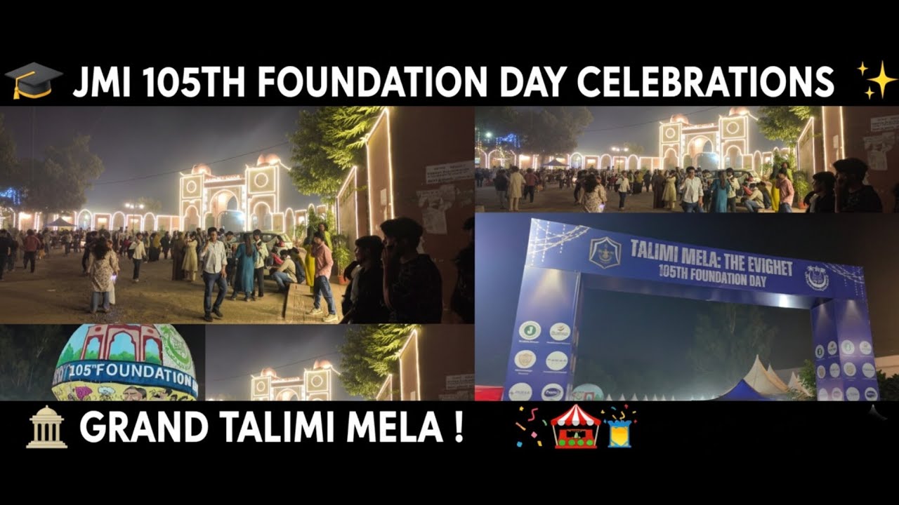 JMI Turns 105! 🏛️ Celebrations, Students & Unforgettable Moments 😍 