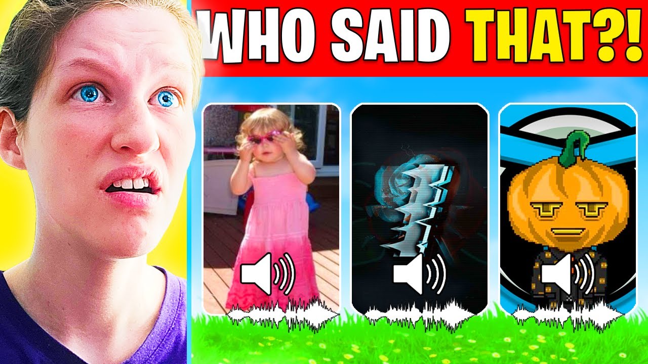 TEAM TALUS PLAYS THE WHO SAID IT CHALLENGE *IMPOSSIBLE*