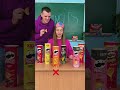 PRINGLES CHALLENGE! #shorts by Mr Degree