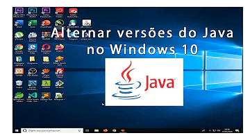 Como mudar a versão do Java no Windows?