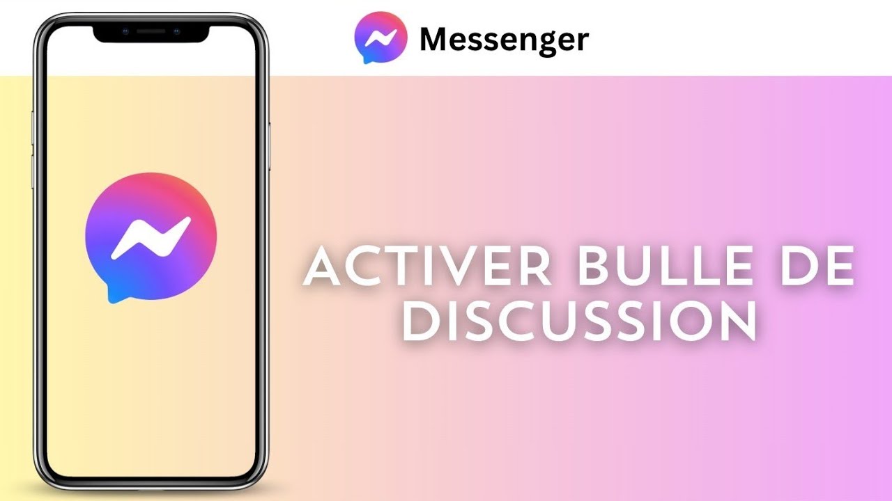 Comment activer une bulle conversation messenger - YouTube