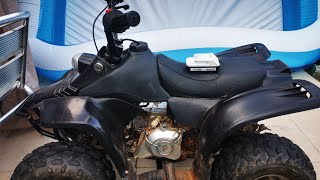 LIFE HACK  18v makita battery starts quad bike