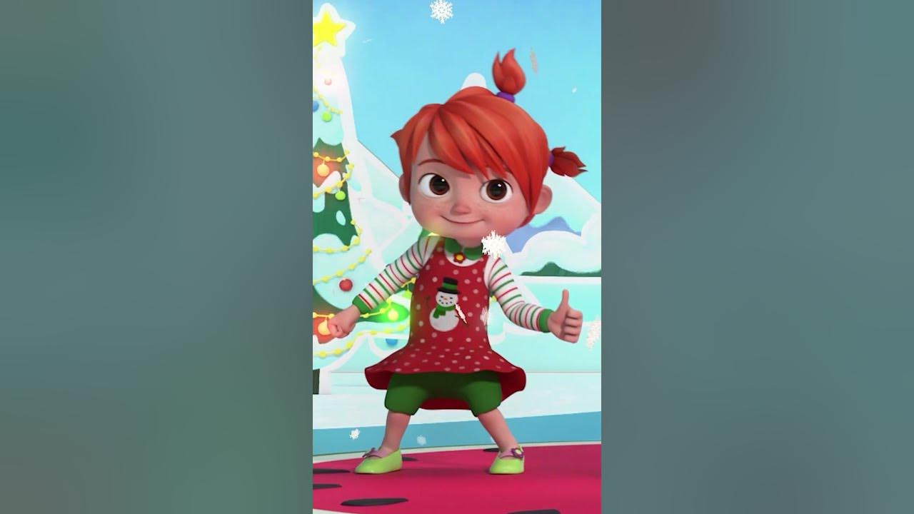 Dashing Through The Snow!🦌🎶| Christmas Dance Party | CoComelon Nursery Rhymes & Kids Songs| #shorts