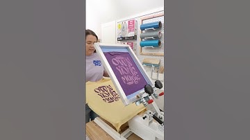 Self Cleaning Screen Printing Ink 🤯