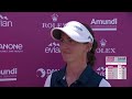 Cara Gainer fires 64 (-7) to lead the Amundi Evian Championship!