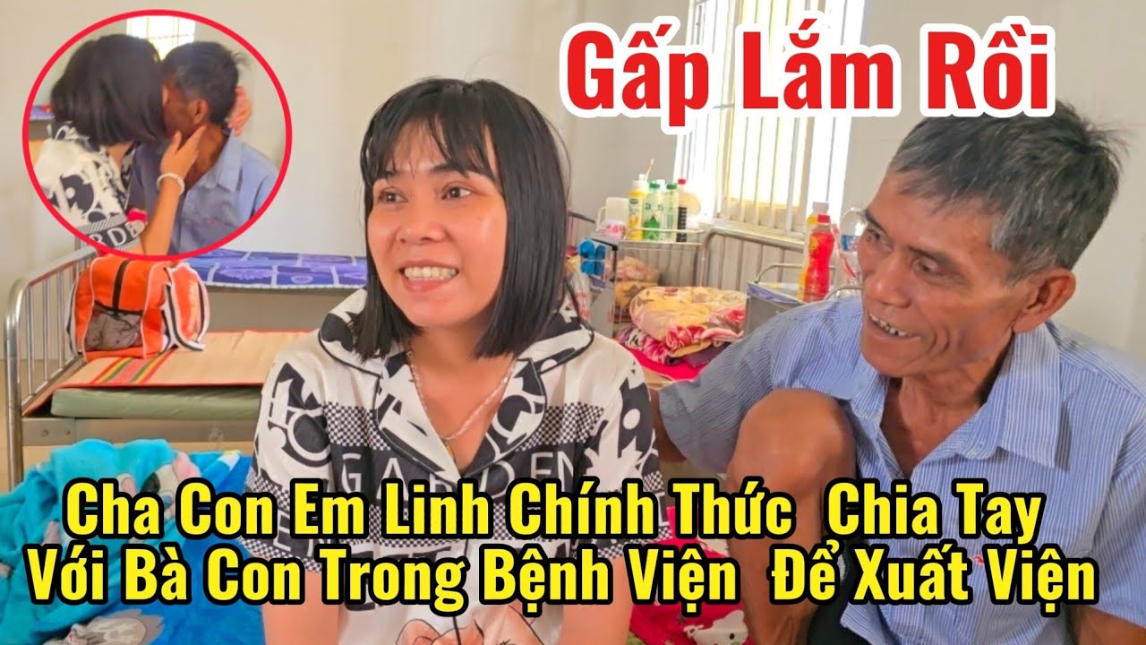 GẤP LẮM RỒI em Linh chính thức chia tay với bà con trong bệnh viện để xuất viện ai cũng thương 