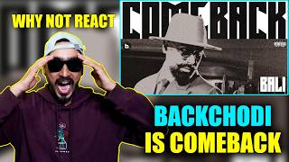 COMEBACK (Official Video) | BALI | NIHAARIKA | REBEL 7 | Why Not React | 2026