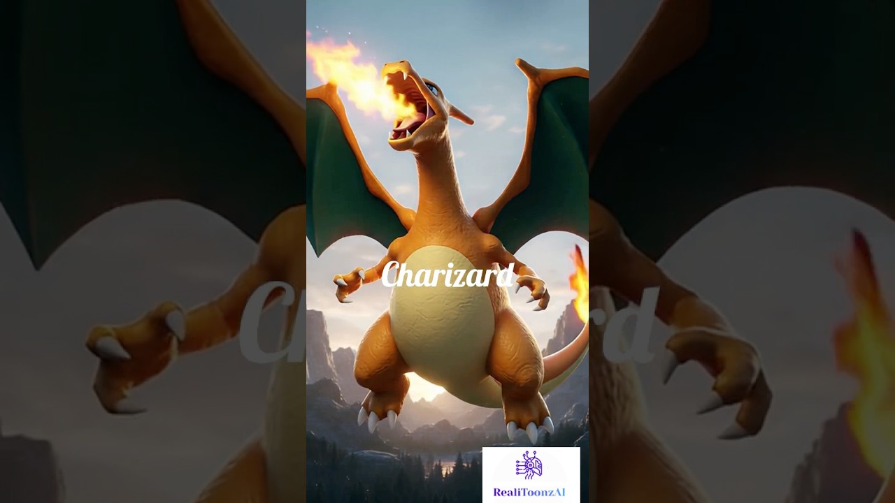 Epic Pokémon Starters Transformation! Blastoise, Charizard & Venusaur 3D Reveal 