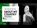 ABOUT MY COUTRY | NIGERIA🇳🇬 | MISS TRANS GLOBAL 2023