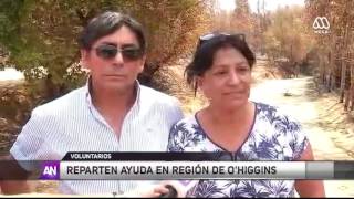Región de O'Higgins: Bomberos da por superada la emergencia / Ahora Noticias