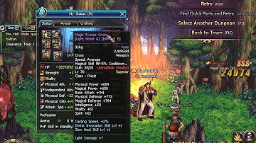 DFO global fairy forest 2 with battle crusader