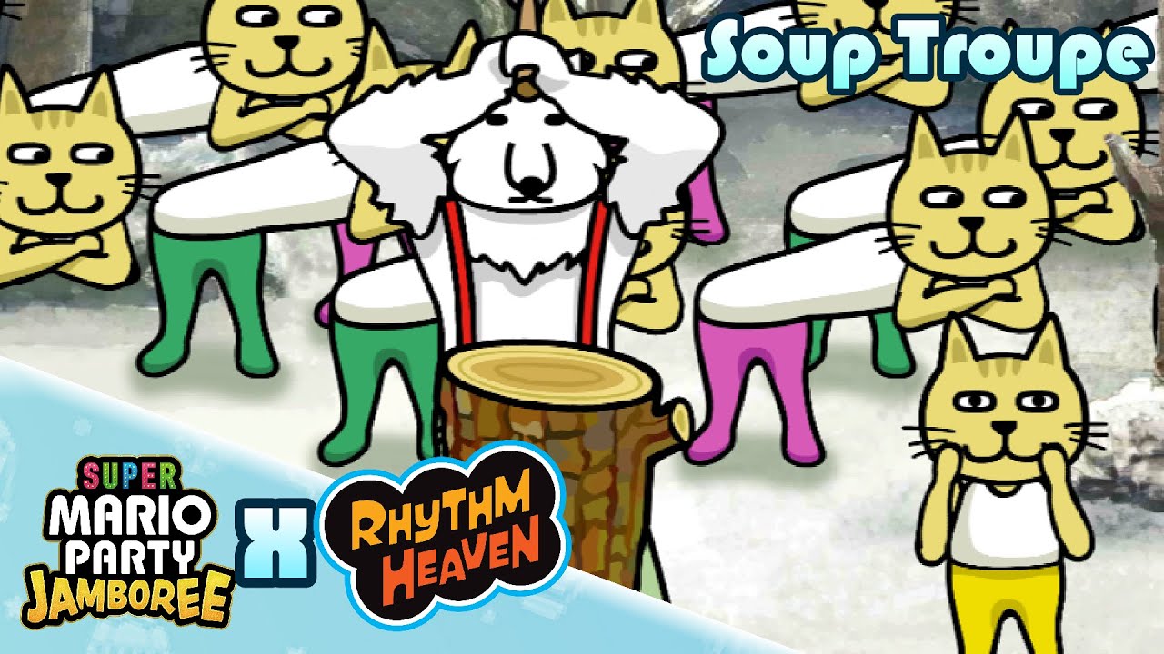 Heaven Studio Custom Game: Soup Troupe (Super Mario Party Jamboree)