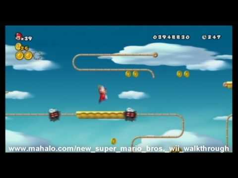 New Super Mario Bros. Wii Walkthrough - World 7-3