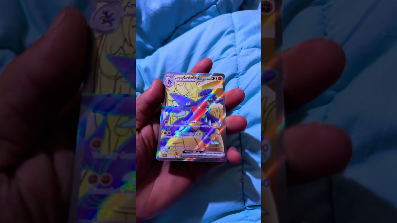 Cynthia's Garchomp ex 215/182 (FULL ART) Pokemon TCG Sv10: Destined Rivals Holo 