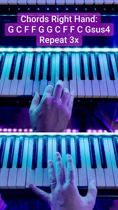 Jump Van Halen - How to play the famous riff 🎹🎹🎹😱