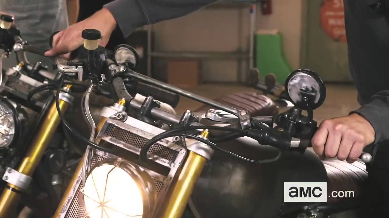 The Walking Dead Season 6: Norman Reedus - Bike Transformation - [HD] on AMC