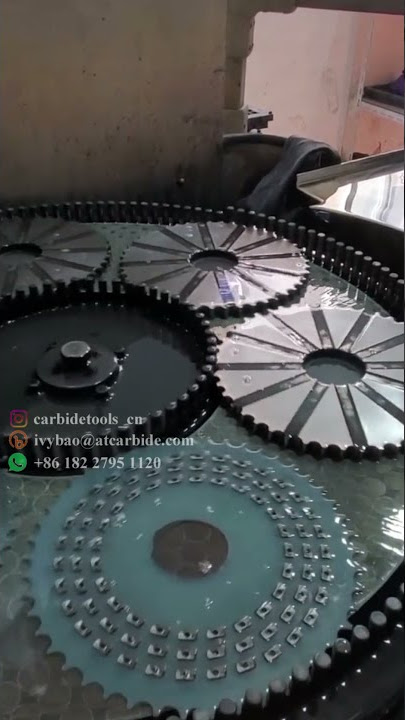 Carbide insert APMT underding grinding.
