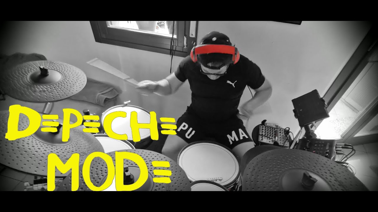 IT'S NO GOOD - DEPECHE MODE - DRUM COVER ON ALESIS STRIKE PRO SE E-DRUMS