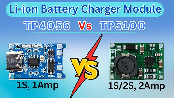 TP4056 vs TP5100 | Li-ion Battery Charging Module Review in Hindi