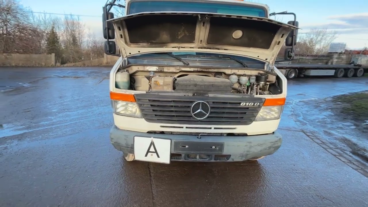 Pritsche mit Ladearm - Mercedes 818 D BlueTec 5 (2011)