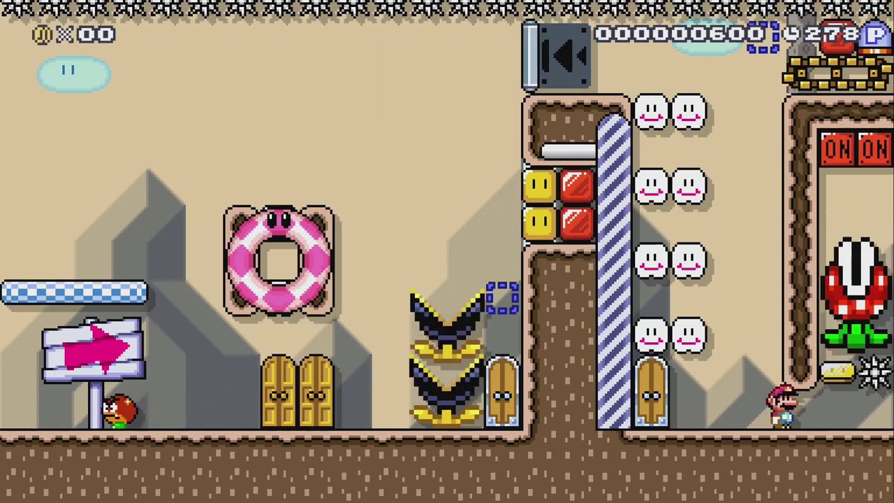 One Screen Puzzle #4 by kiraaa - Super Mario Maker 2 - No Commentary ...