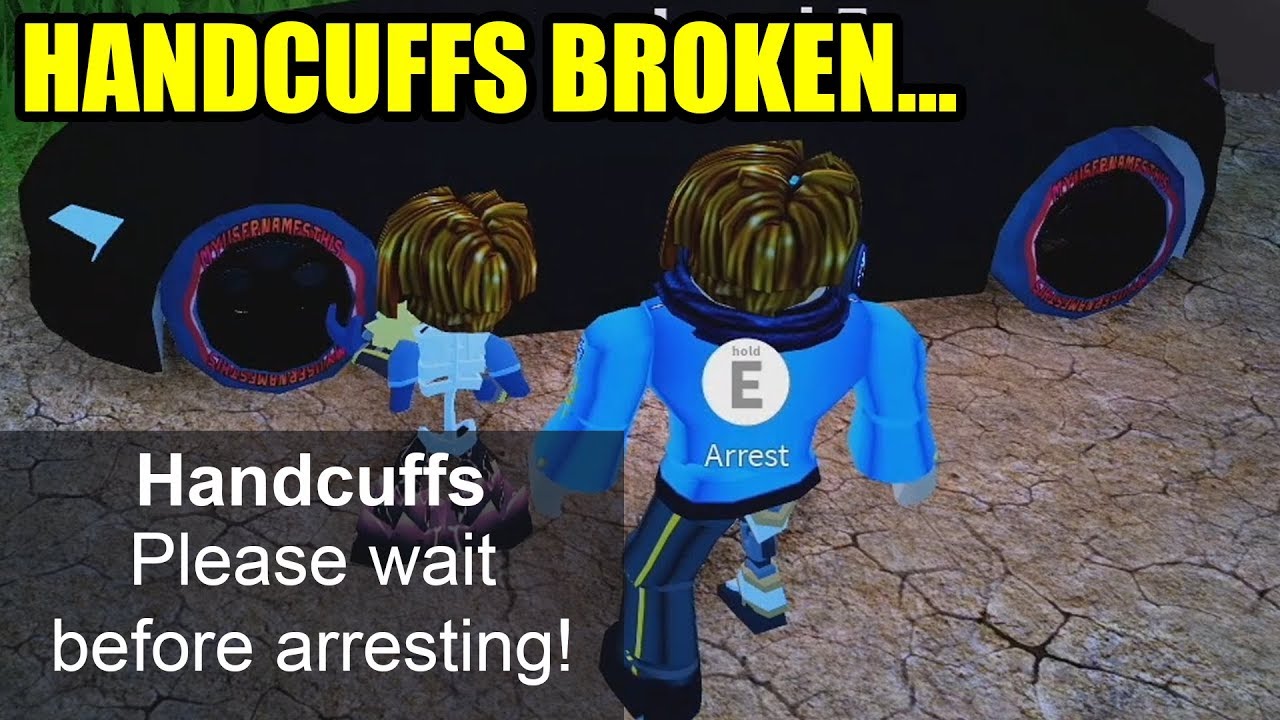 Item:Handcuffs, The Unofficial Roblox Jailbreak Wiki