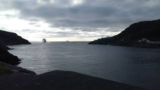 Cruise ship Ambience leaving St. John’s