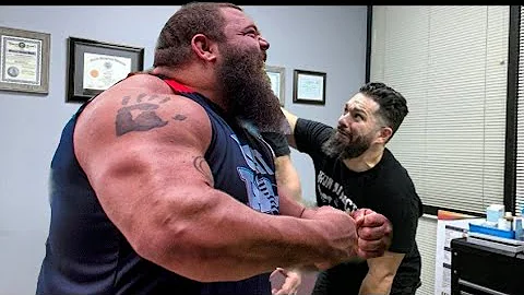 STRONGEST MEN IN HISTORY: ROBERT OBERST gets his b...