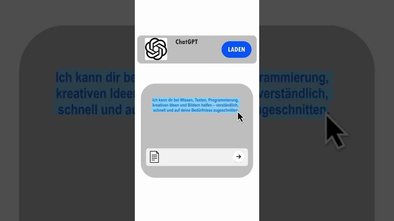 ChatGPT animaton