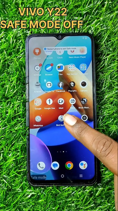 How To Off Safemode From VIVO Y22 ⚡ VIVO Y22 Mobile Se Safe Mode Kaise Hataye 🔥🔥 #shorts #safemode
