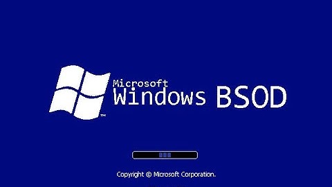 Windows BSOD Startup and Shutdown Sounds