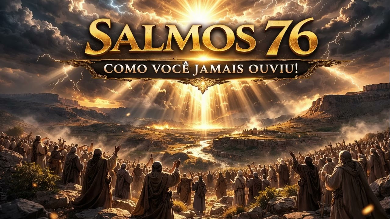 SALMOS 76 - O DEUS TEMÍVEL EM SIÃO