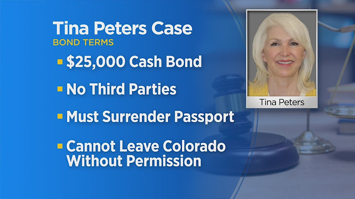 Mesa County Clerk Tina Peters In Court To Face Charges In Alleged Deception Case