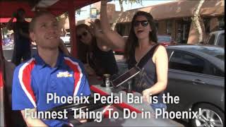 Phoenix Pedal Bar - Best Bachelorette Party Bike and Pedal Pub Crawl