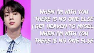 Jin - The Astronaut W Coldplay (Lyrics)