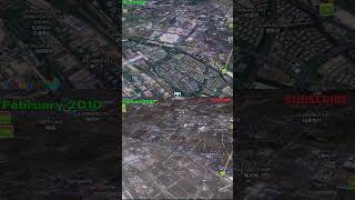 From Village to Metropolis: 15 Year Transformation | Map Mutations  #beforeandafter