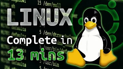 Linux - Tutorial for Beginners in 13 MINUTES!  [ UPDATED ]