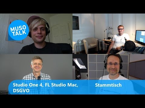 Studio One 4 Update, FL Studio 20  Mac, DSGVO - Stammtisch